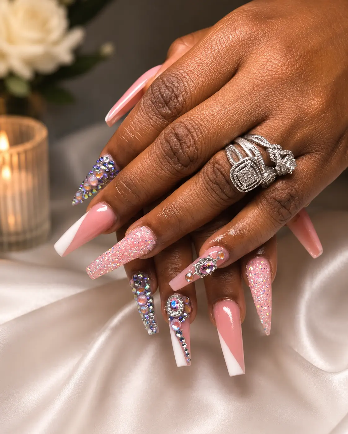 Custom press-on nail design 3
